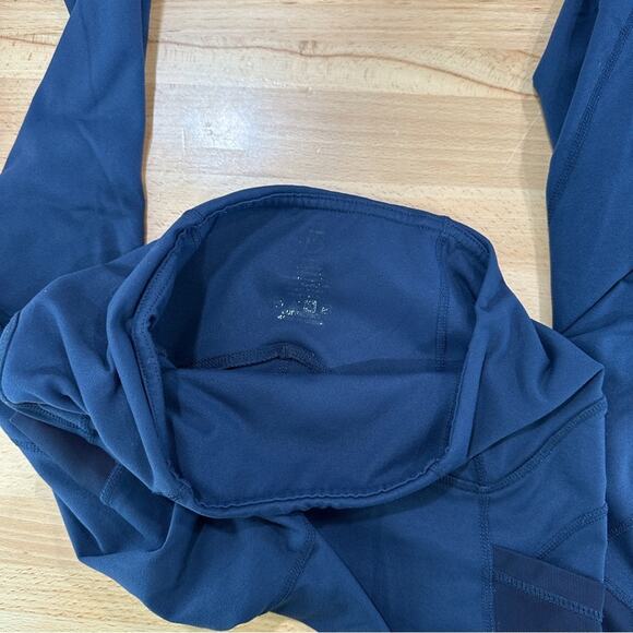 BuffBunny Athena High Rise Full Length Leggings Navy Blue Size Small - Picture 7 of 8